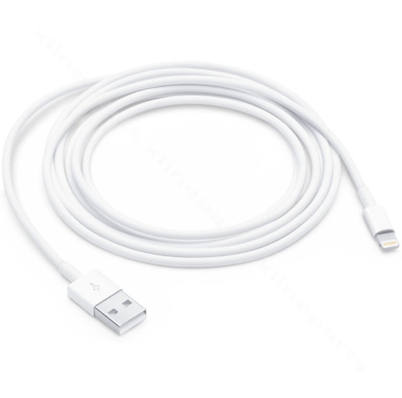 Кабель USB на Lightning Apple 2м белый