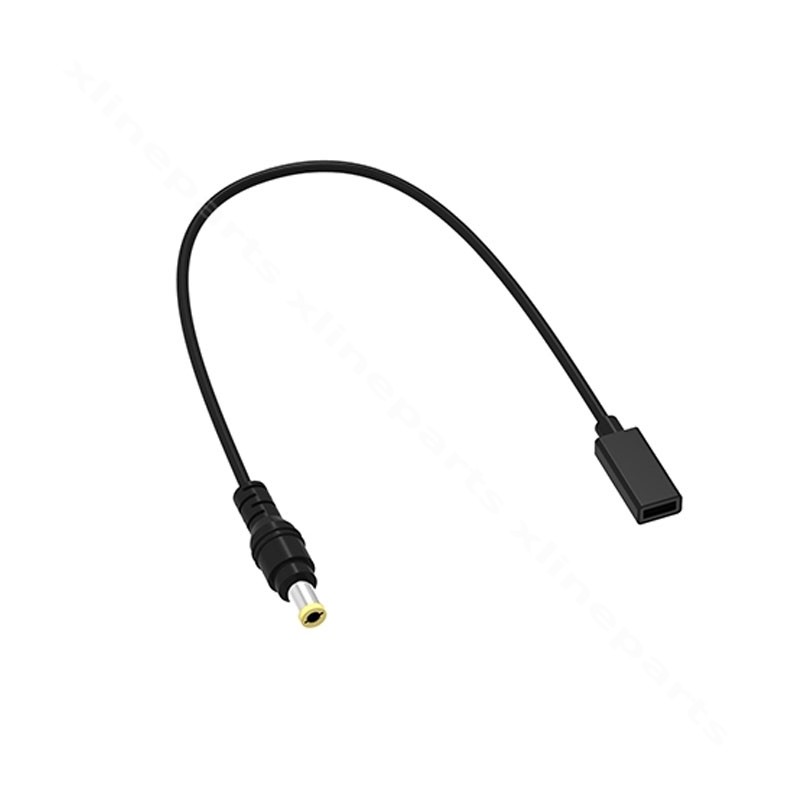 Преобразователь зарядного устройства для ноутбука USB-C «гнездо» в PD65W 20 В 5,5*2,5 мм