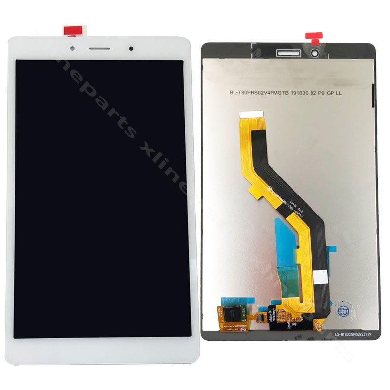 Ολοκληρωμένη οθόνη LCD Samsung Tab A (2019) 8" LTE T295 λευκό OEM