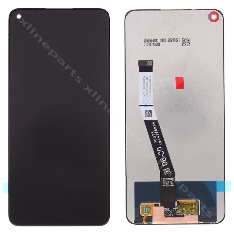 Полный ЖК-дисплей Xiaomi Redmi Note 9 черный OCG
