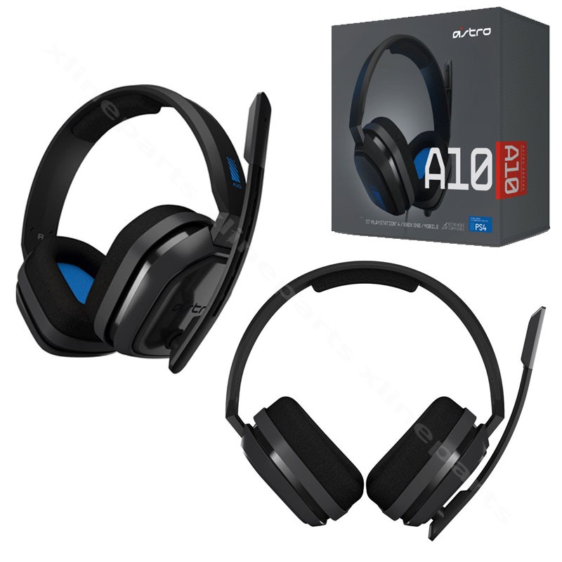 Headphone Astro A10 PS4+PC 3.5mm Jack gray blue