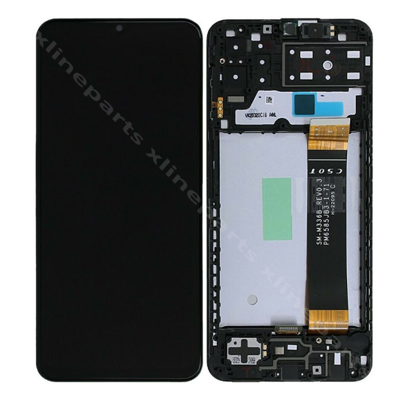 Πλήρες πλαίσιο LCD Samsung A13 4G A137 μαύρο (Πρωτότυπο)