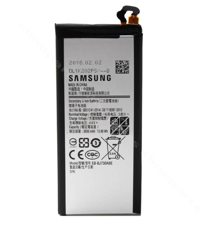 Battery Samsung J7 (2017) J730 3600mAh OEM