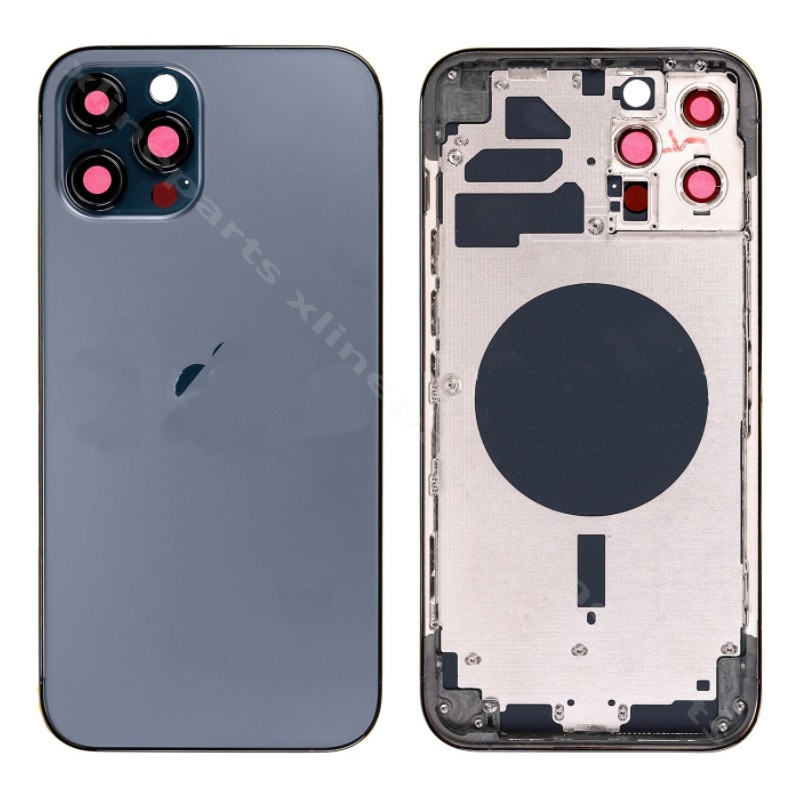 Задняя батарея и средняя крышка Apple iPhone 12 Pro синий