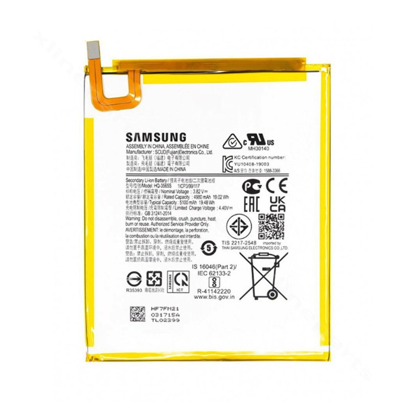 Аккумулятор Samsung Tab A7 Lite 8,7 дюйма T220 T225 5100 мАч OEM