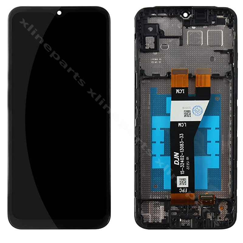 ЖК-дисплей в полной рамке Samsung A14 5G A146 черный (оригинал)