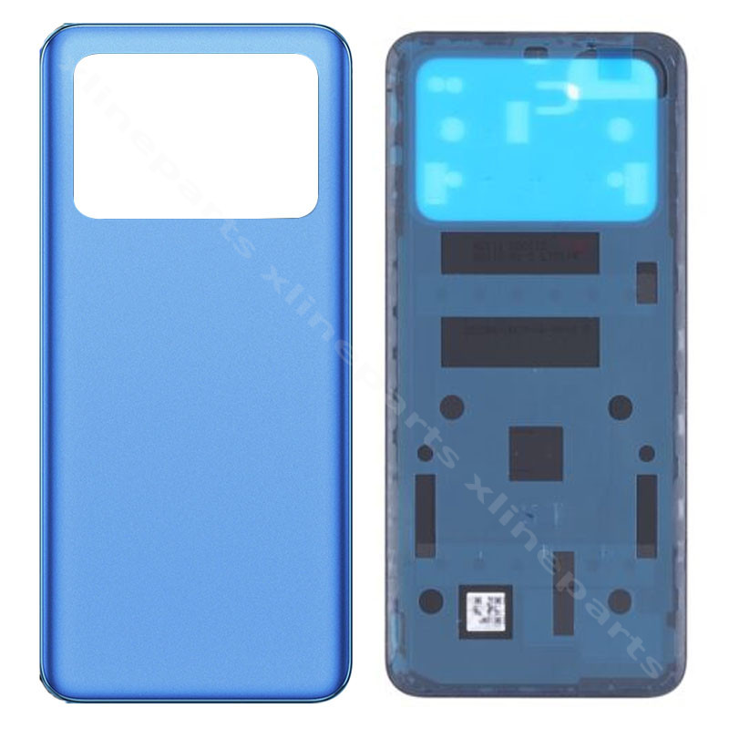 Задняя крышка аккумуляторного отсека Xiaomi Poco M4 Pro 4G синий