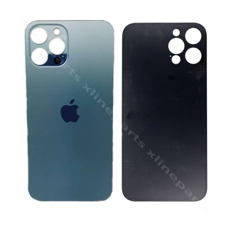 Back Battery Cover Apple iPhone 12 Pro Max blue