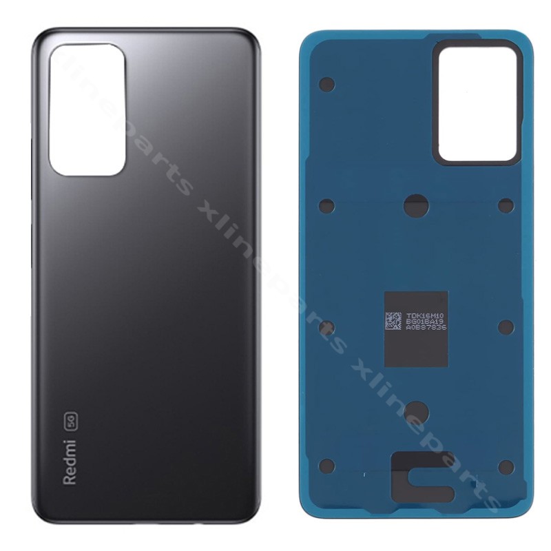 Задняя крышка аккумуляторного отсека Xiaomi Redmi Note 11T черная OEM