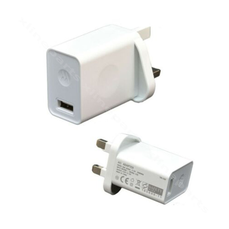Зарядное устройство USB Motorola C-P37 10W UK белое оптом