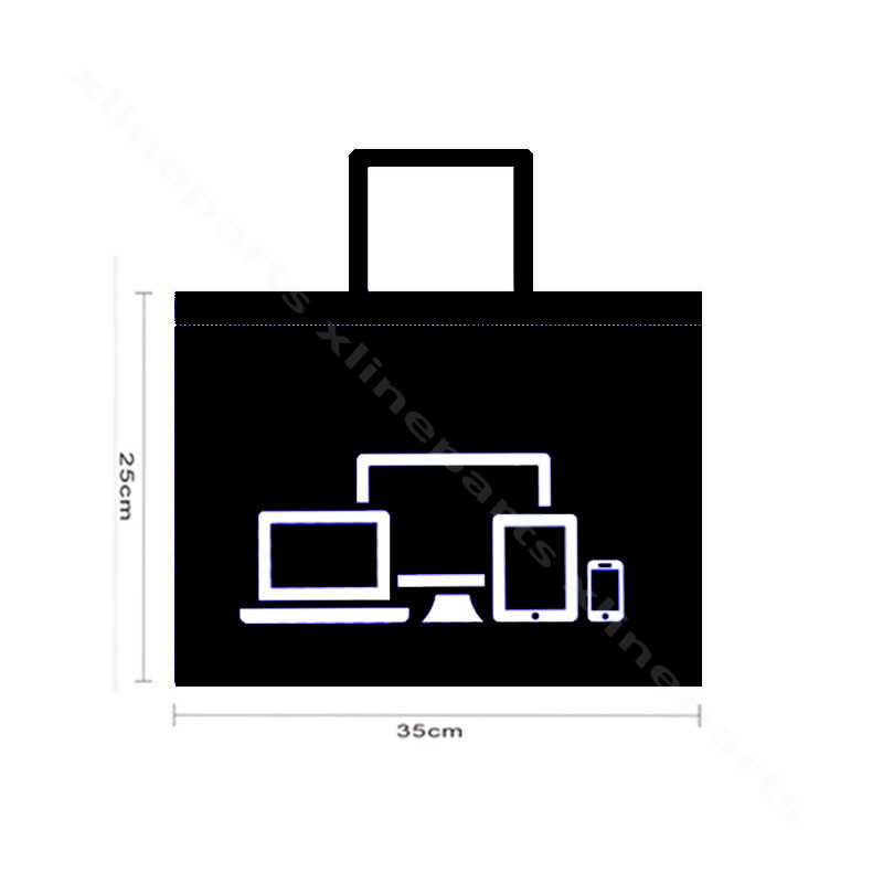 Shopping Bag Mobile 25*35*10cm black