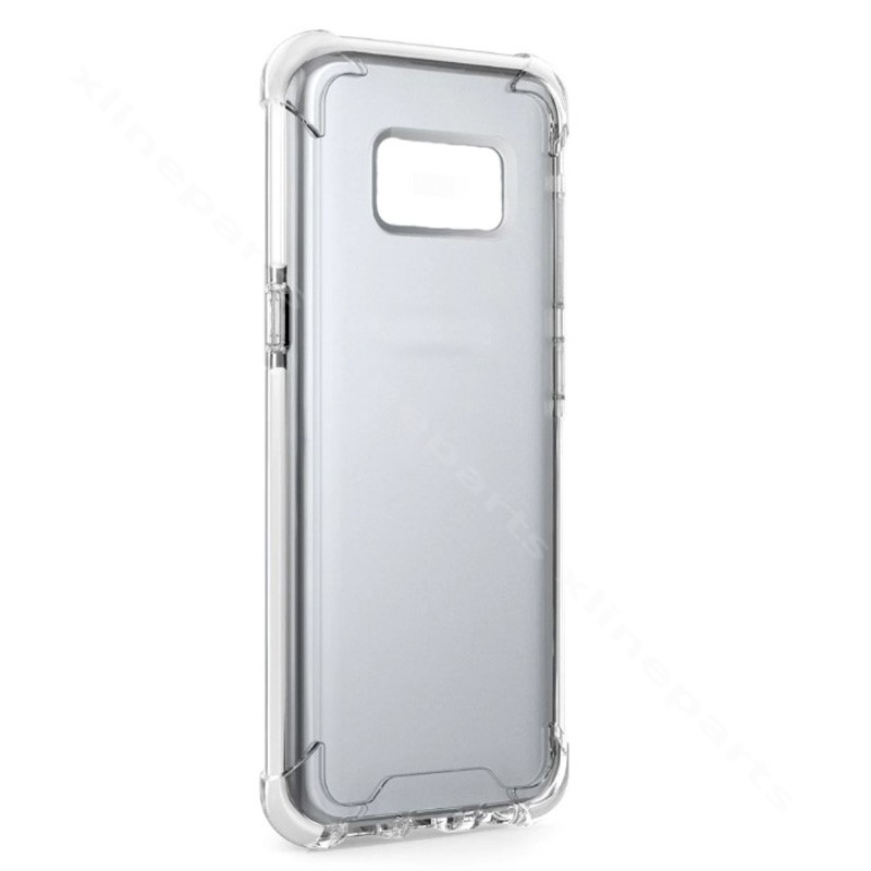 Задний чехол противоударный для Samsung S8 Plus G955 прозрачный