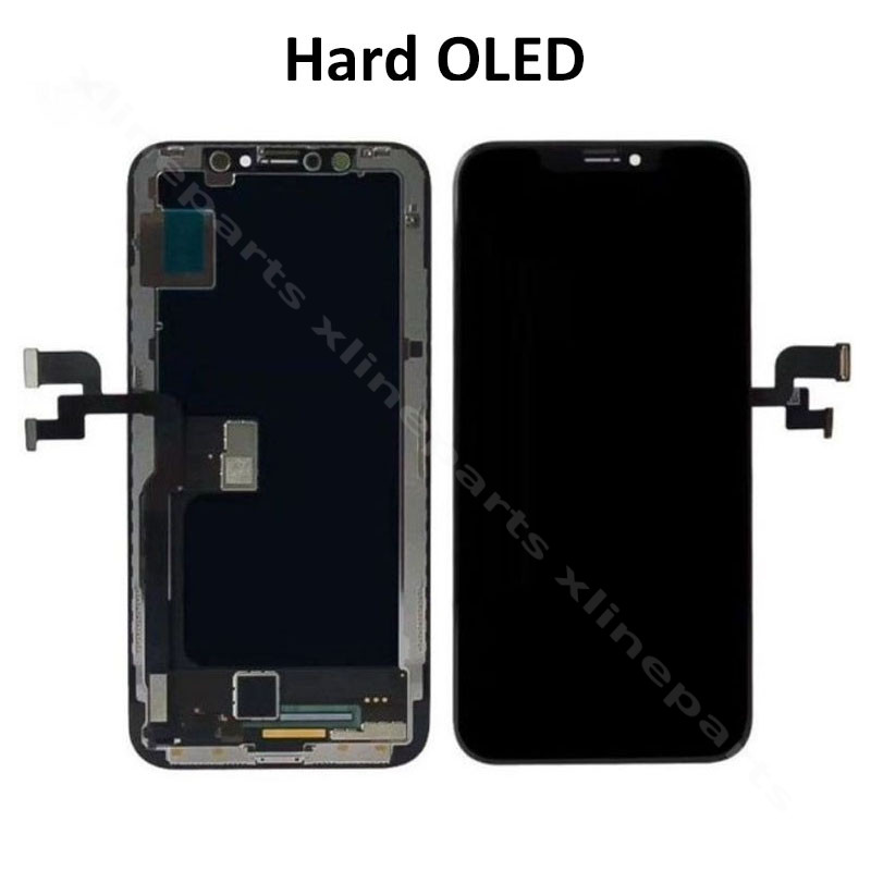 Ολοκληρωμένη οθόνη LCD Apple iPhone X Σκληρή OLED