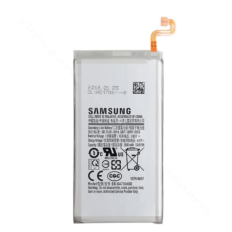 Аккумулятор Samsung A8 Plus (2018) A730 3500 мАч OEM