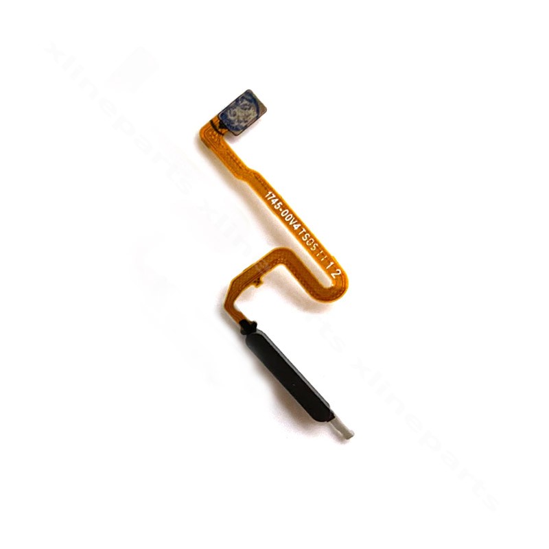 Αισθητήρας δακτυλικών αποτυπωμάτων Flex Cable Xiaomi Redmi Note 10 Pro μαύρο