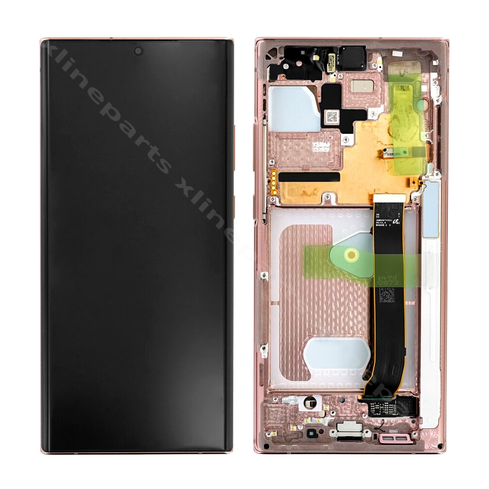 Πλήρες πλαίσιο LCD Samsung Note 20 Ultra N985/ N986 bronze (Πρωτότυπο)
