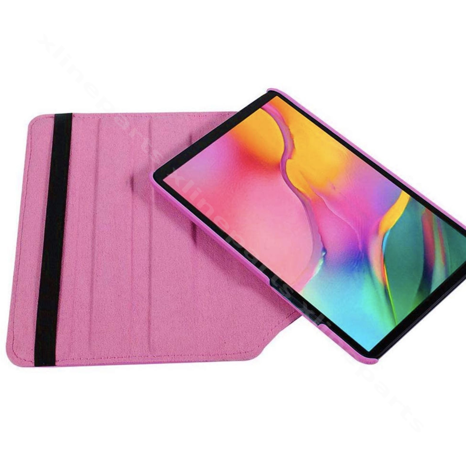 Чехол для планшета Rotate Huawei MediaPad T5 10,1 дюйма, розовый