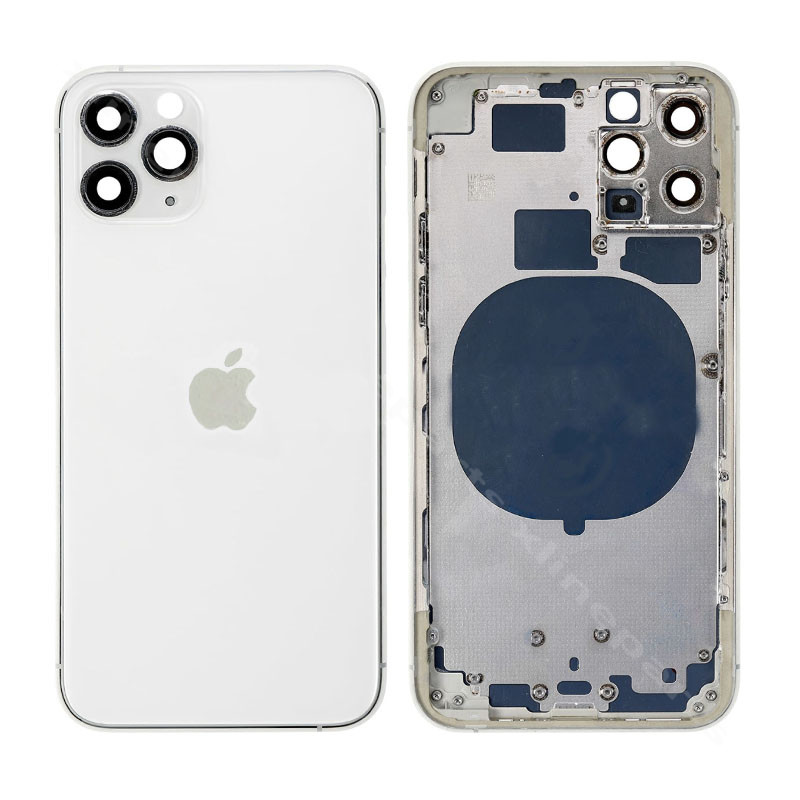 Back Battery and Middle Cover Apple iPhone 11 Pro silver