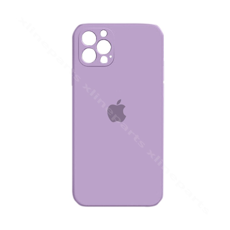 Задний чехол в сборе для Apple iPhone 12 Pro фиолетовый