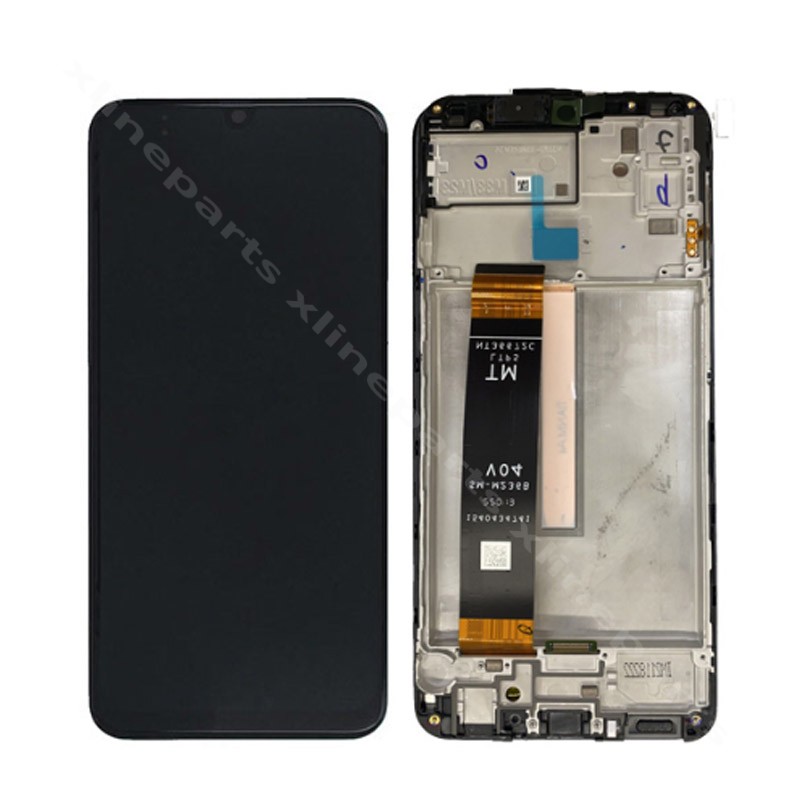 ЖК-дисплей в полной рамке Samsung M13 M135 черный (оригинал)