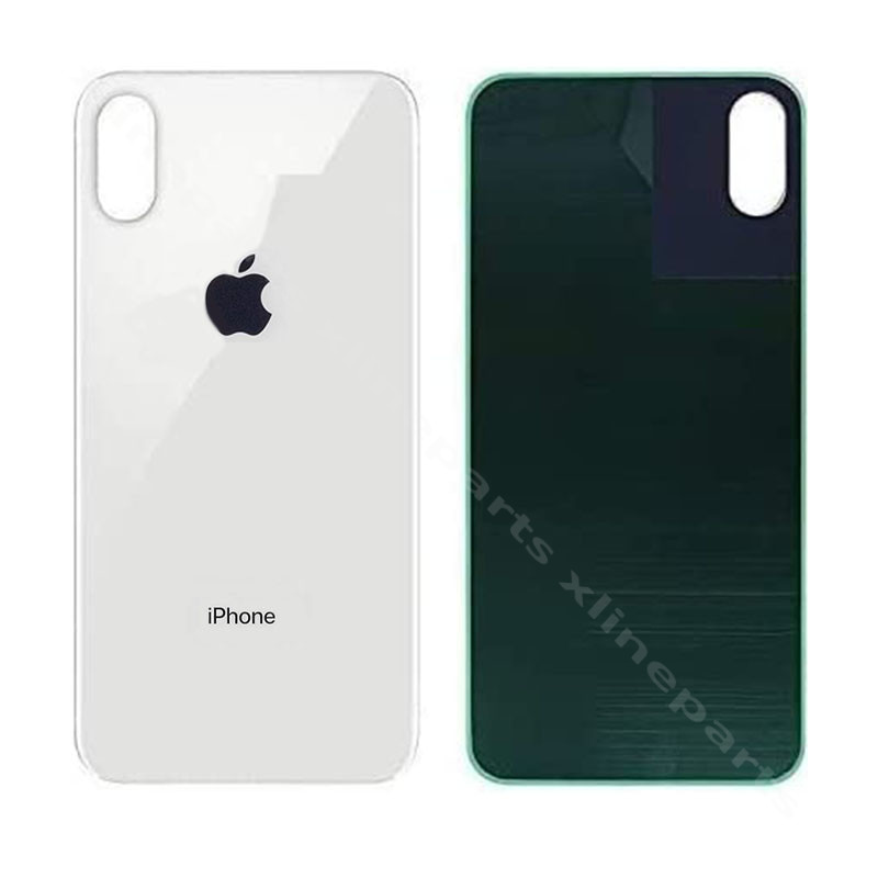 Back Battery Cover Apple iPhone XS Max silver