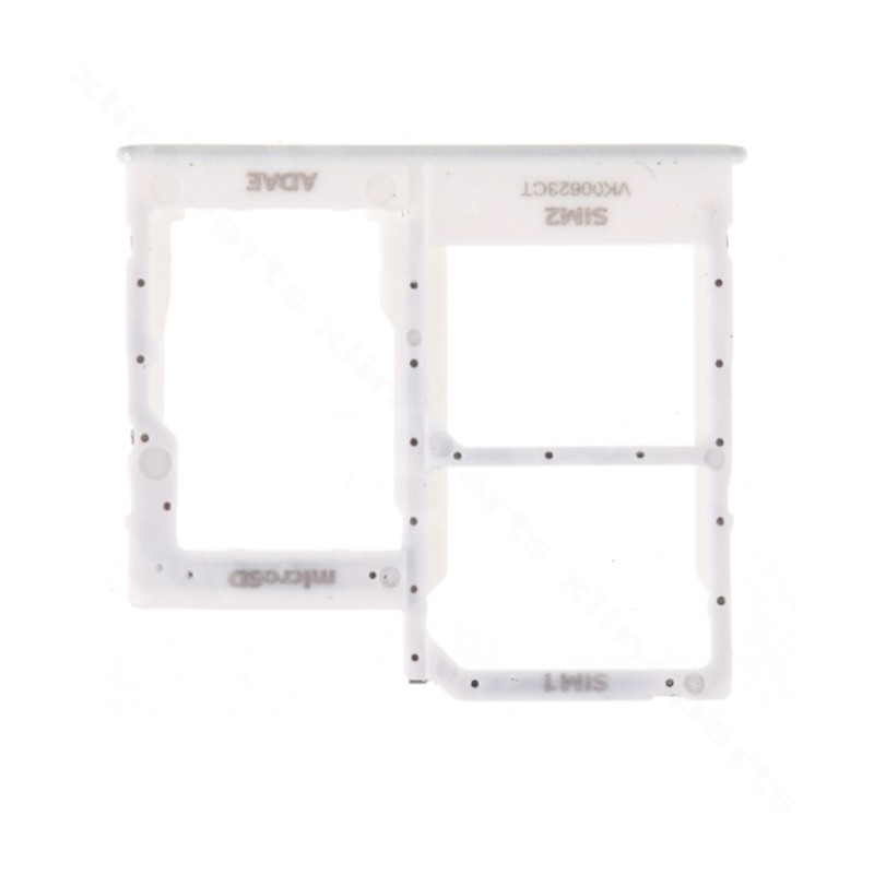 Sim and Memory Card Holder Samsung A41 A415 white