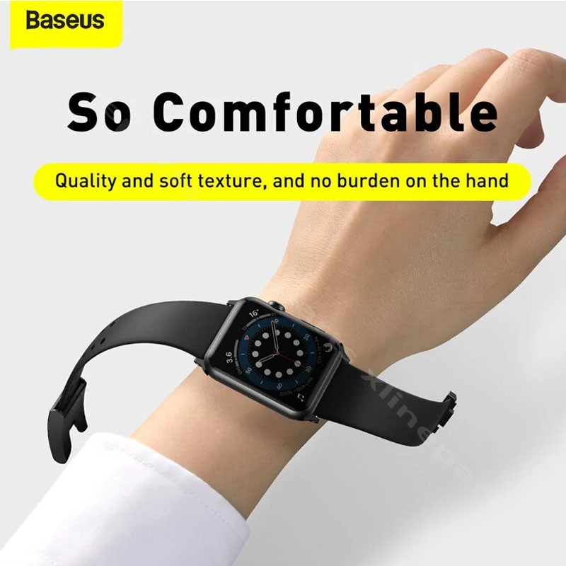 Ремешок Baseus для Apple Watch 41/40/38 мм, черный