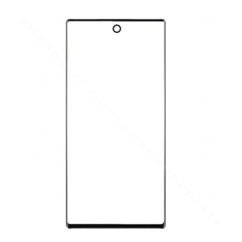 Μπροστινή γυάλινη οθόνη Samsung Note 10 Plus 4G N975 μαύρη
