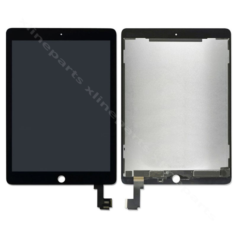Ολοκληρωμένη οθόνη LCD Apple iPad Air 2 μαύρο OEM