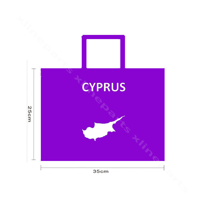 Shopping Bag Cyprus 25*35*10cm purple