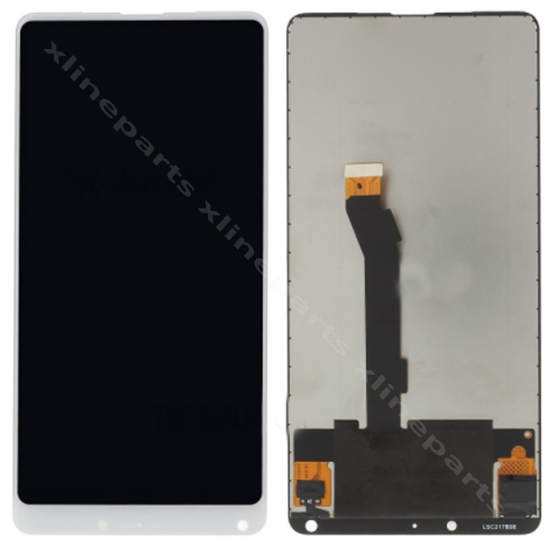 ЖК-дисплей в сборе Xiaomi Mi Mix 2s белый OCG