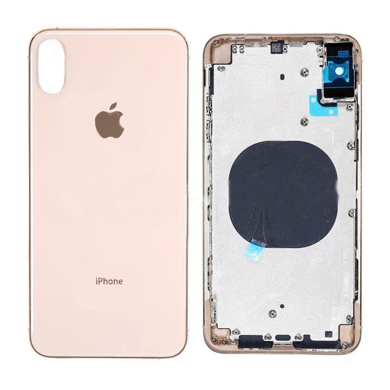 Back Battery and Middle Cover Apple iPhone XS gold