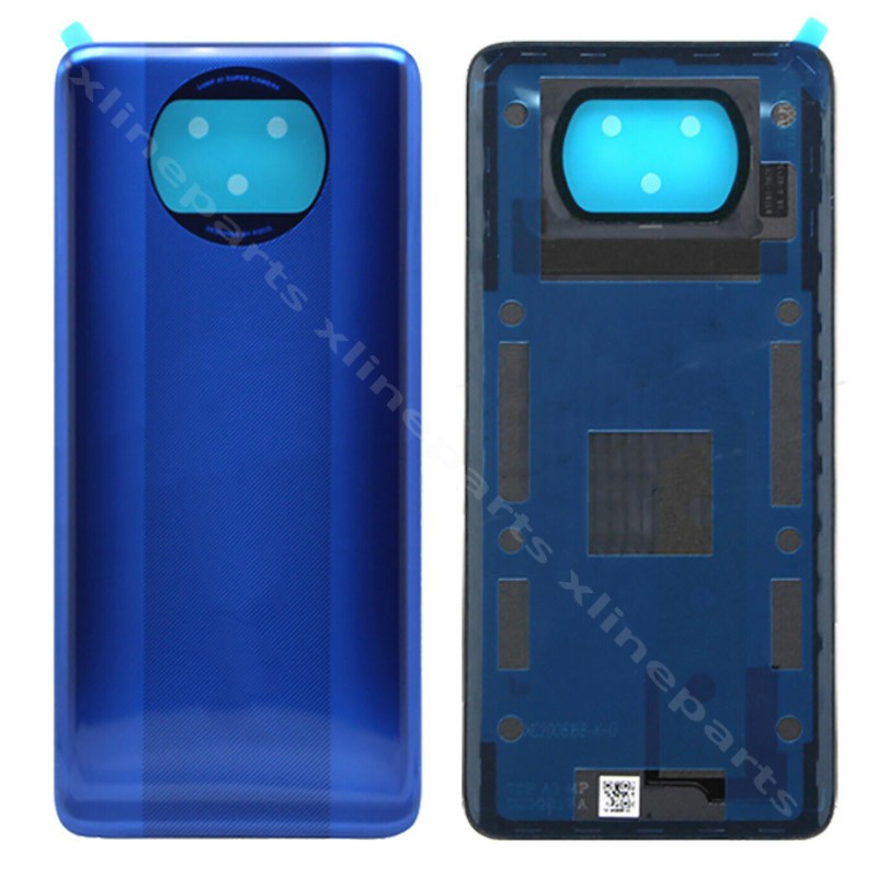 Back Battery Cover Xiaomi Poco X3 blue