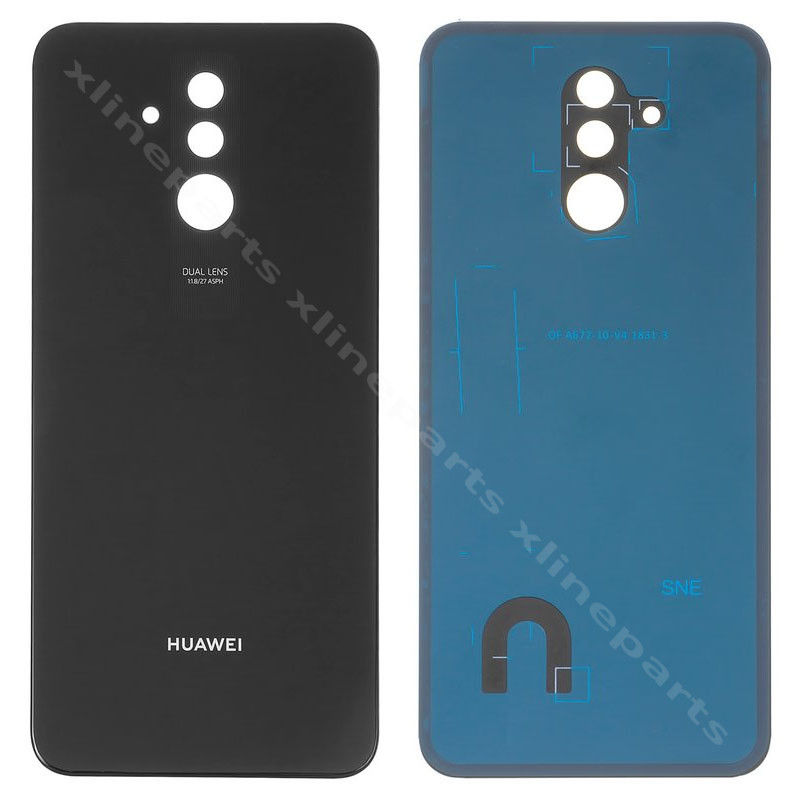 Задняя крышка аккумуляторного отсека Huawei Mate 20 Lite черный