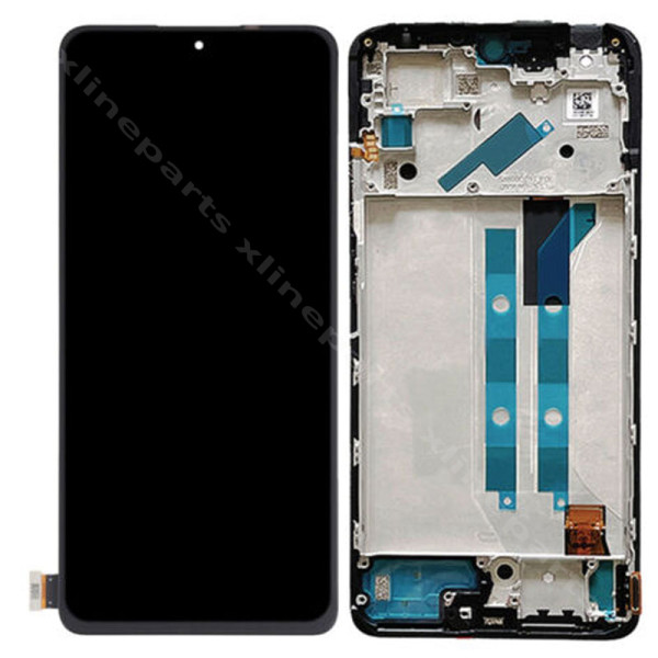 LCD Complete Frame Xiaomi Redmi Note 12 Pro 4G/ Redmi Note 11 Pro 4G/ Redmi Note 11 Pro 5G/ Poco X4 Pro 5G black (Original)