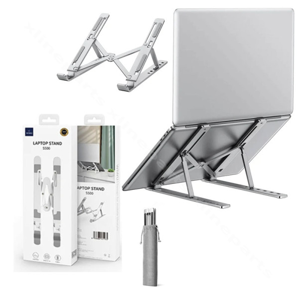 Laptop Stand Wiwu S500 Foldable white (Plastic)
