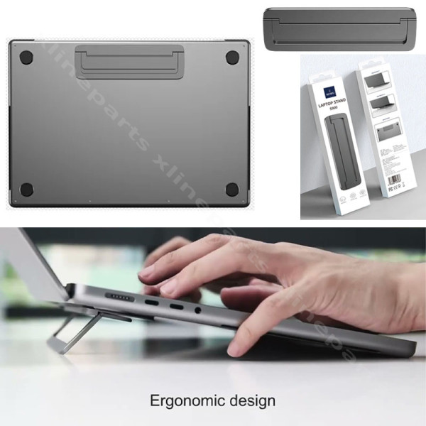 Подставка для ноутбука Wiwu S900 складная серая