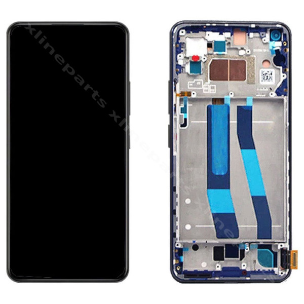 LCD Complete Frame Xiaomi 11 Lite 5G NE black OEM