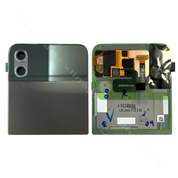 LCD πίσω κάλυμμα φακός κάμερας Samsung Z Flip4 F721 Εξωτερικός γραφίτης (Πρωτότυπο)