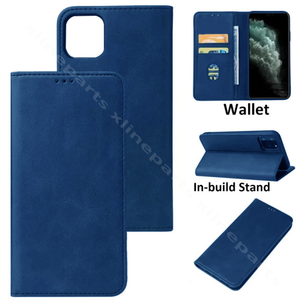 Μαγνητικό πορτοφόλι Flip Case Xiaomi Redmi Note 12 4G μπλε