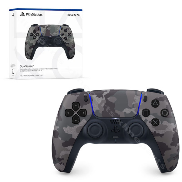 PlayStation 5 DualSense Wireless Controller grey camo