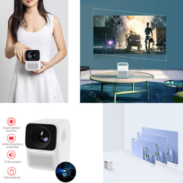 Projector Xiaomi Wanbo T2 Free 1080P white