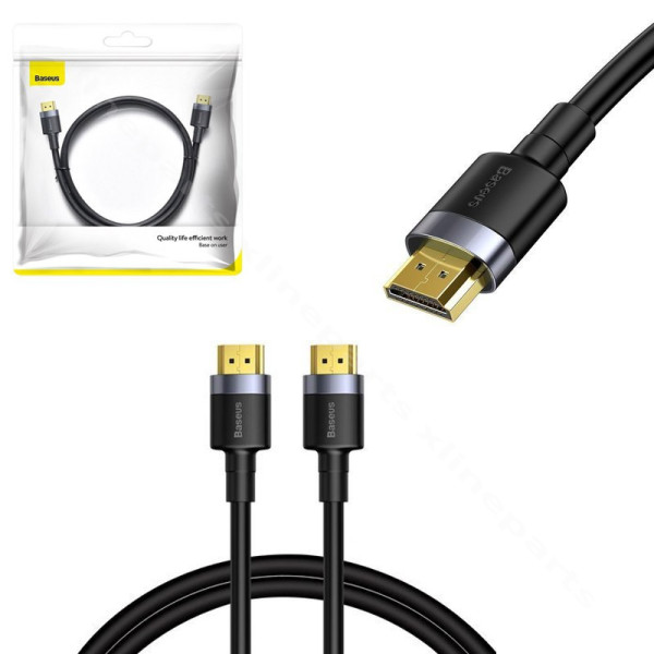 Cable HDMI to HDMI 4K Baseus Cafule 2m black