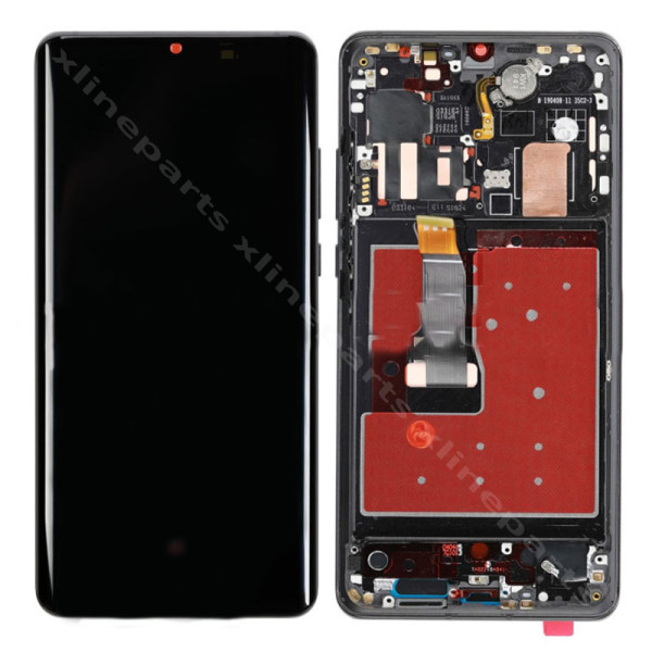 LCD Complete Frame Huawei P30 Pro black OLED*
