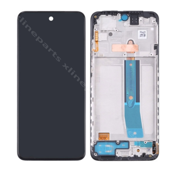 LCD Complete Frame Xiaomi Redmi Note 11S 4G black OLED