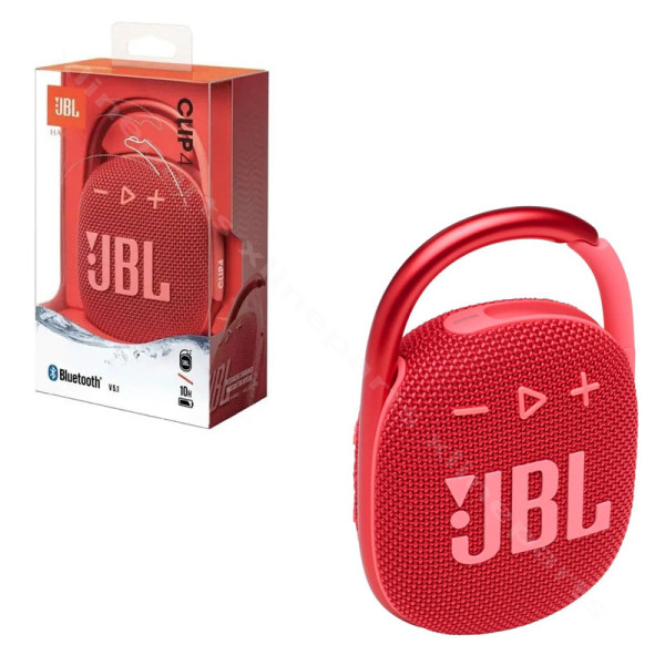 Ηχείο JBL Clip 4 Wireless κόκκινο