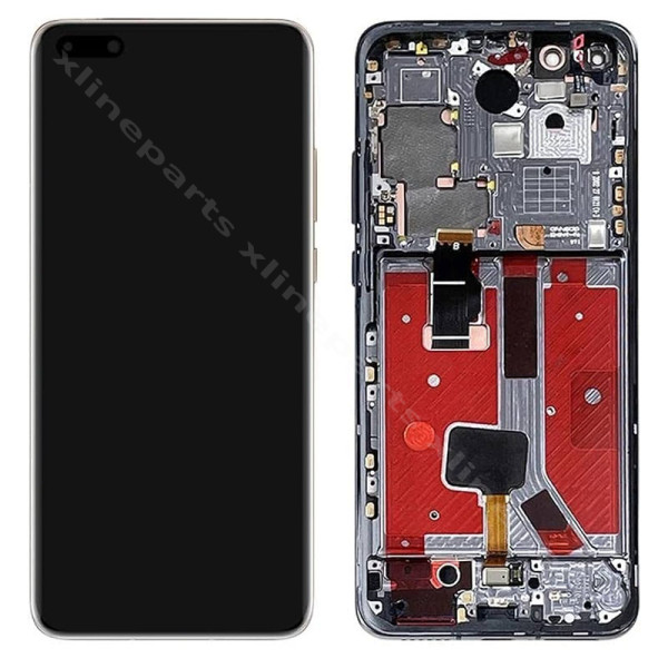 LCD Complete Frame Huawei P40 Pro gold OEM