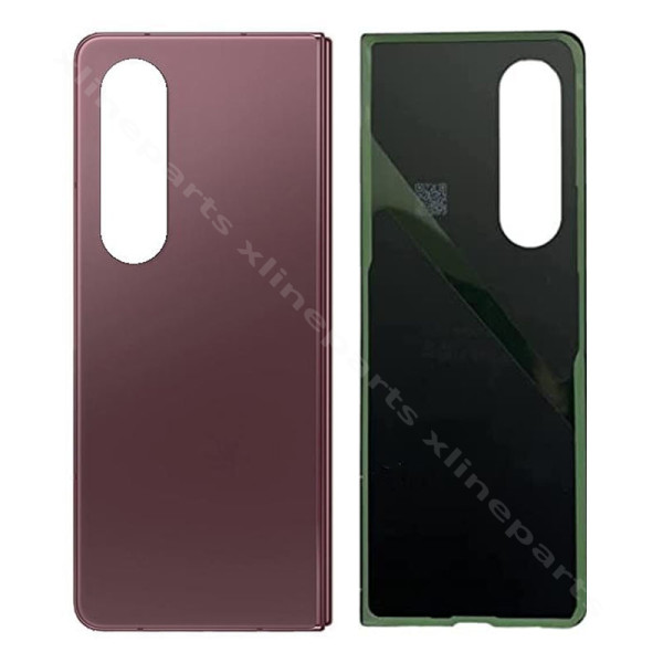 Back Battery Cover Samsung Z Fold4 F936 burgundy