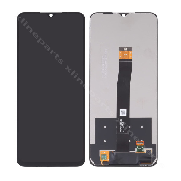 Πλήρης LCD Xiaomi Redmi 10C μαύρο OCG