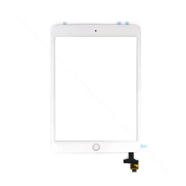 Сенсорная панель со встроенной микросхемой Apple iPad Mini 3, белый OEM*